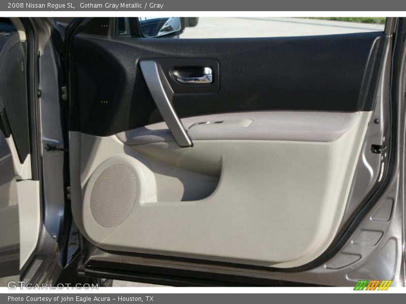 Gotham Gray Metallic / Gray 2008 Nissan Rogue SL