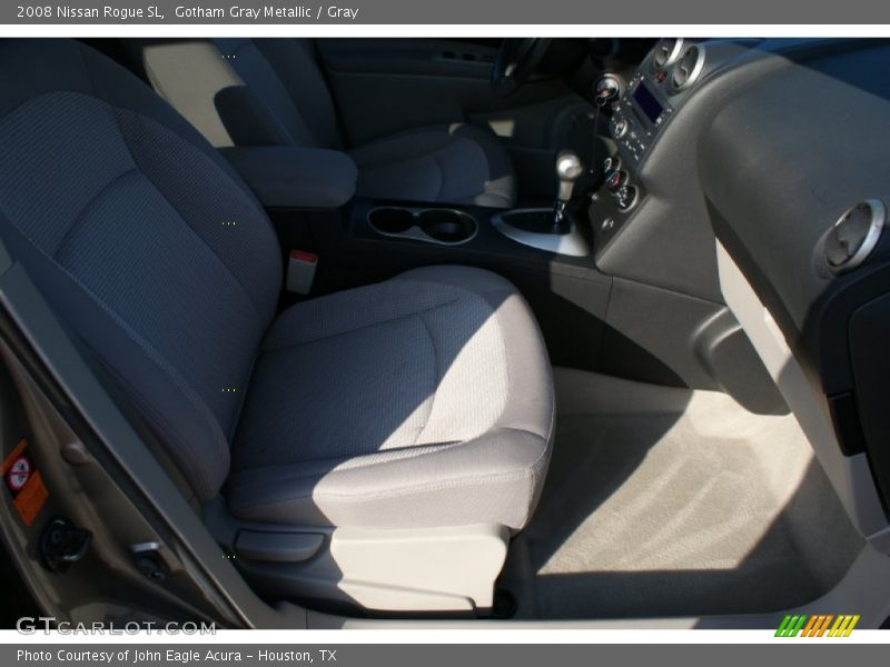 Gotham Gray Metallic / Gray 2008 Nissan Rogue SL