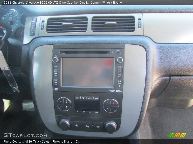 Summit White / Ebony 2012 Chevrolet Silverado 3500HD LTZ Crew Cab 4x4 Dually