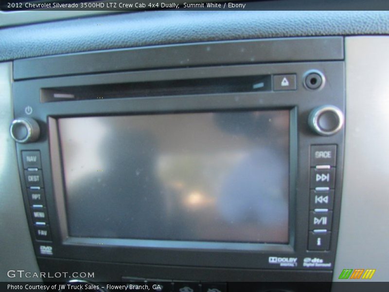 Summit White / Ebony 2012 Chevrolet Silverado 3500HD LTZ Crew Cab 4x4 Dually