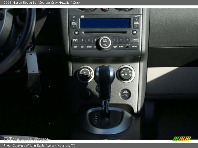 Gotham Gray Metallic / Gray 2008 Nissan Rogue SL