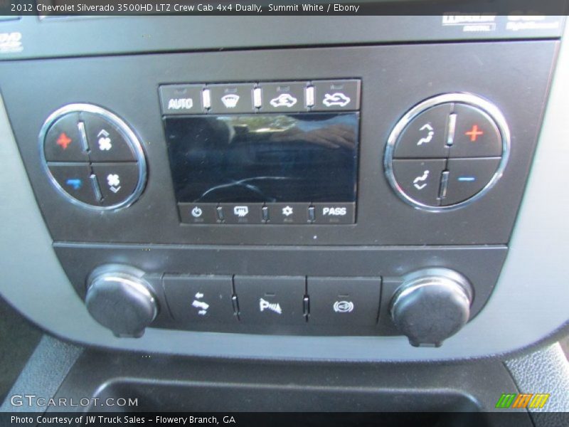 Summit White / Ebony 2012 Chevrolet Silverado 3500HD LTZ Crew Cab 4x4 Dually