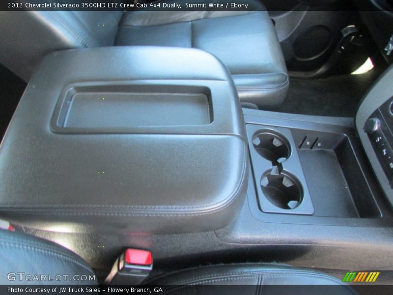Summit White / Ebony 2012 Chevrolet Silverado 3500HD LTZ Crew Cab 4x4 Dually