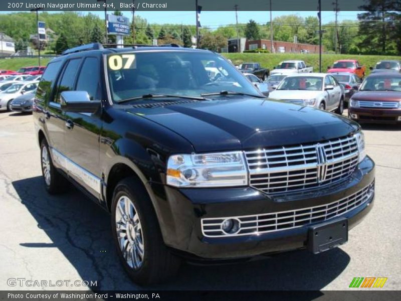 Black / Charcoal 2007 Lincoln Navigator Ultimate 4x4