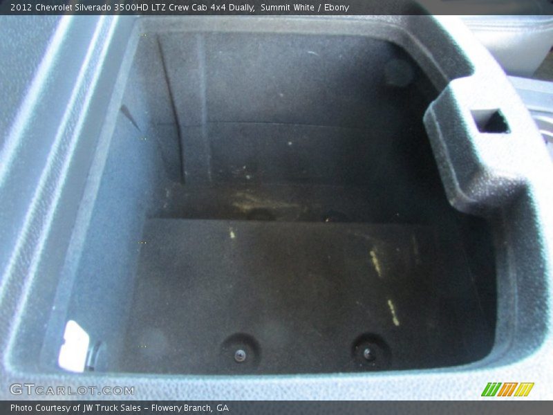 Summit White / Ebony 2012 Chevrolet Silverado 3500HD LTZ Crew Cab 4x4 Dually