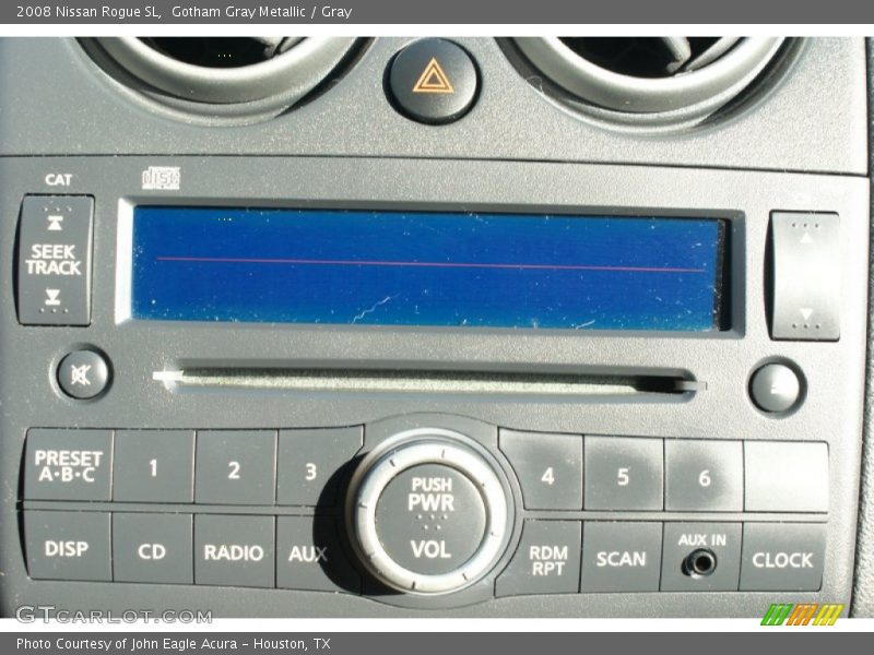 Gotham Gray Metallic / Gray 2008 Nissan Rogue SL