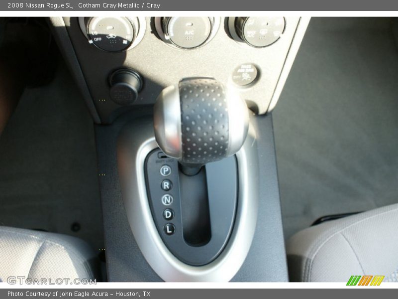 Gotham Gray Metallic / Gray 2008 Nissan Rogue SL