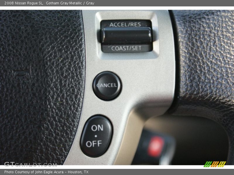 Gotham Gray Metallic / Gray 2008 Nissan Rogue SL