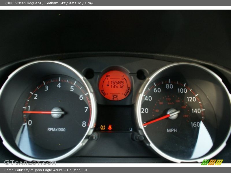 Gotham Gray Metallic / Gray 2008 Nissan Rogue SL