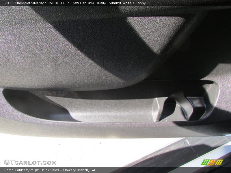 Summit White / Ebony 2012 Chevrolet Silverado 3500HD LTZ Crew Cab 4x4 Dually