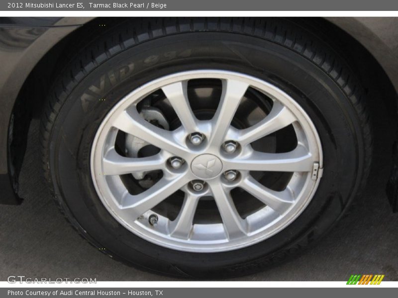 Tarmac Black Pearl / Beige 2012 Mitsubishi Lancer ES