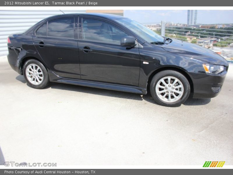Tarmac Black Pearl / Beige 2012 Mitsubishi Lancer ES