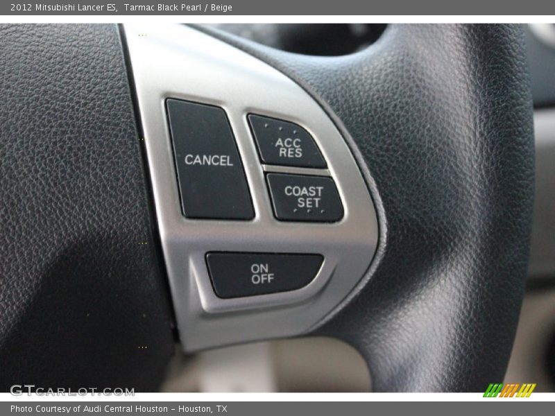 Controls of 2012 Lancer ES