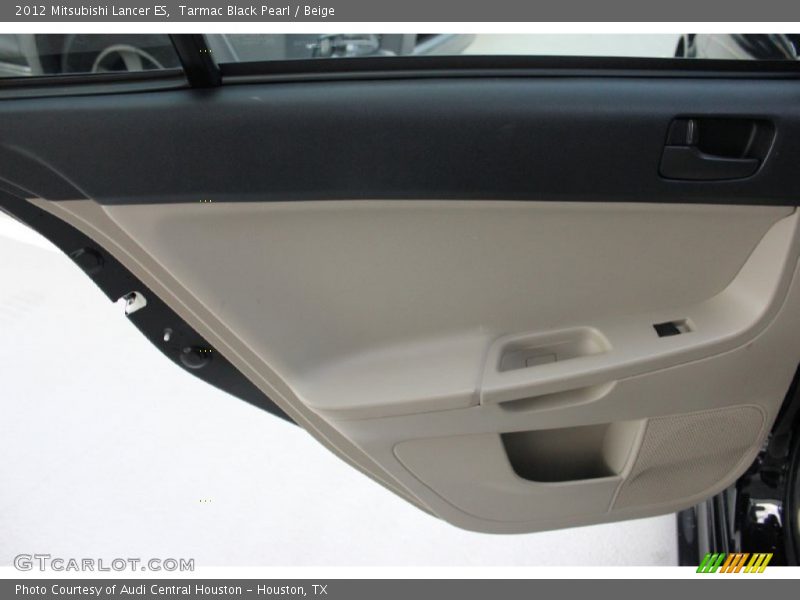 Tarmac Black Pearl / Beige 2012 Mitsubishi Lancer ES