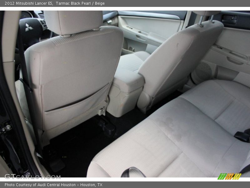 Tarmac Black Pearl / Beige 2012 Mitsubishi Lancer ES