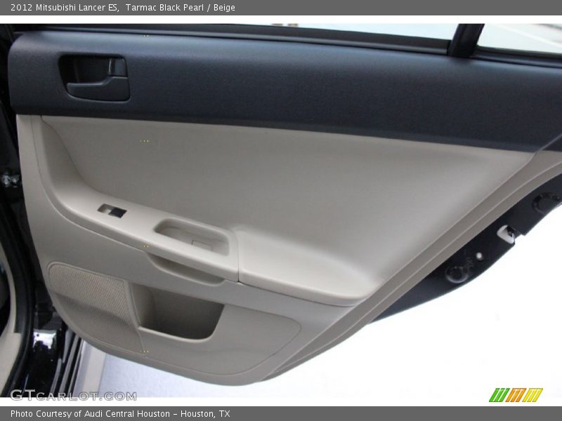 Tarmac Black Pearl / Beige 2012 Mitsubishi Lancer ES