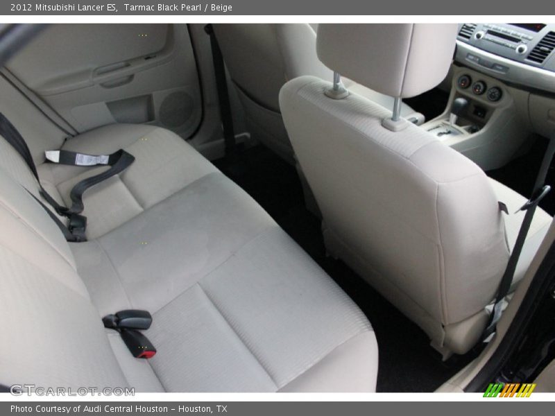 Tarmac Black Pearl / Beige 2012 Mitsubishi Lancer ES
