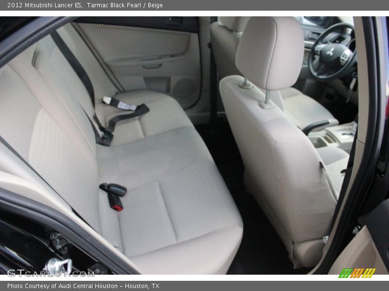Tarmac Black Pearl / Beige 2012 Mitsubishi Lancer ES