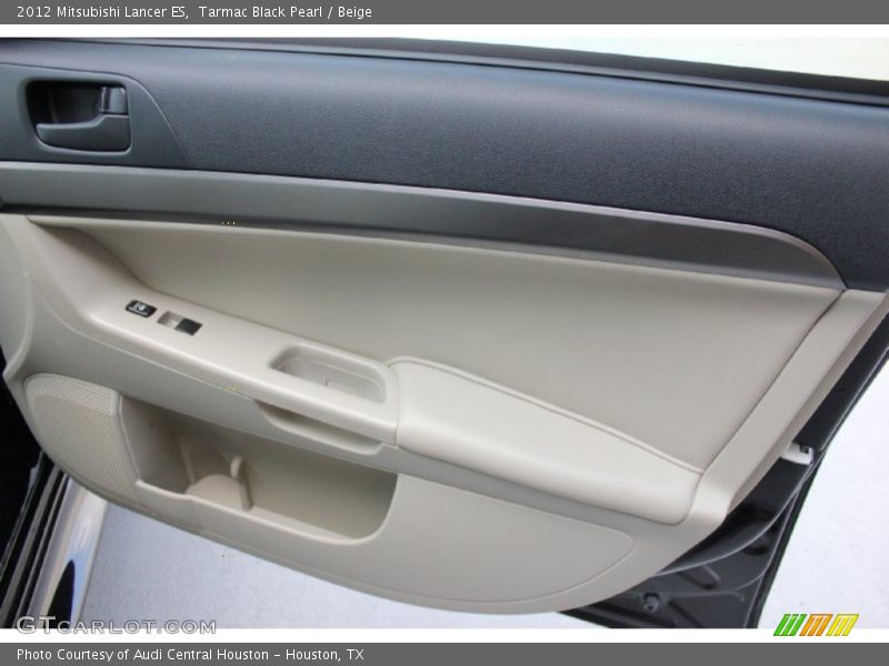 Tarmac Black Pearl / Beige 2012 Mitsubishi Lancer ES