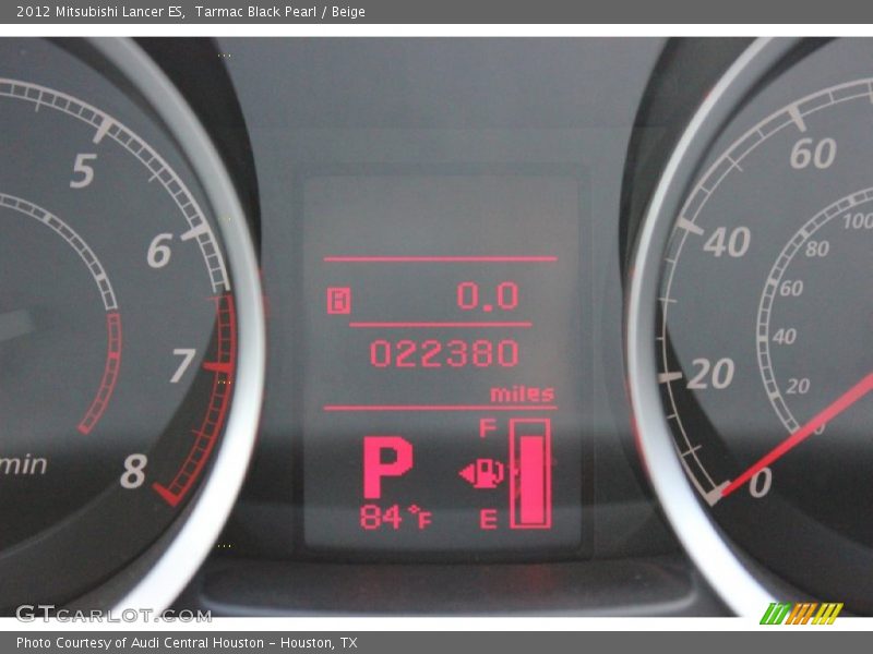 Tarmac Black Pearl / Beige 2012 Mitsubishi Lancer ES