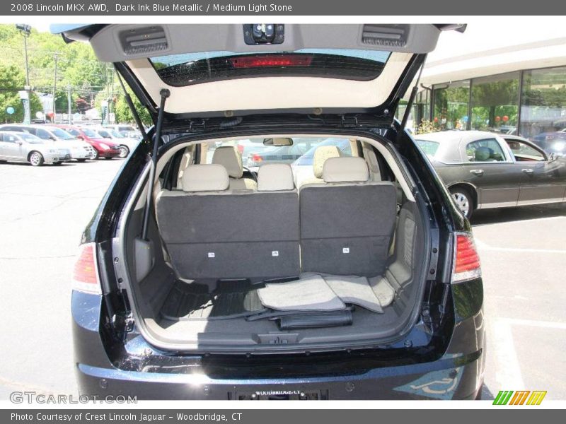 Dark Ink Blue Metallic / Medium Light Stone 2008 Lincoln MKX AWD