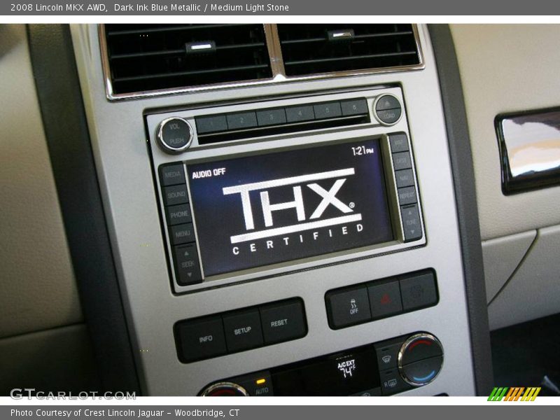 Dark Ink Blue Metallic / Medium Light Stone 2008 Lincoln MKX AWD