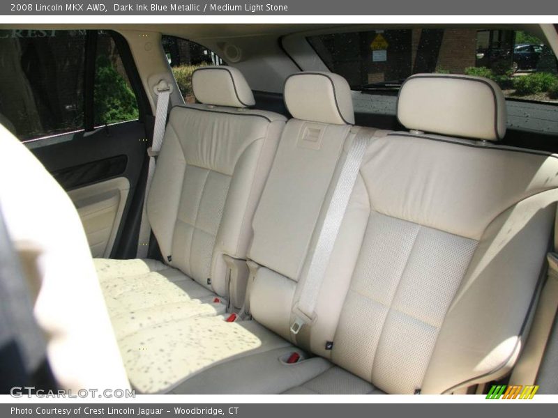 Dark Ink Blue Metallic / Medium Light Stone 2008 Lincoln MKX AWD