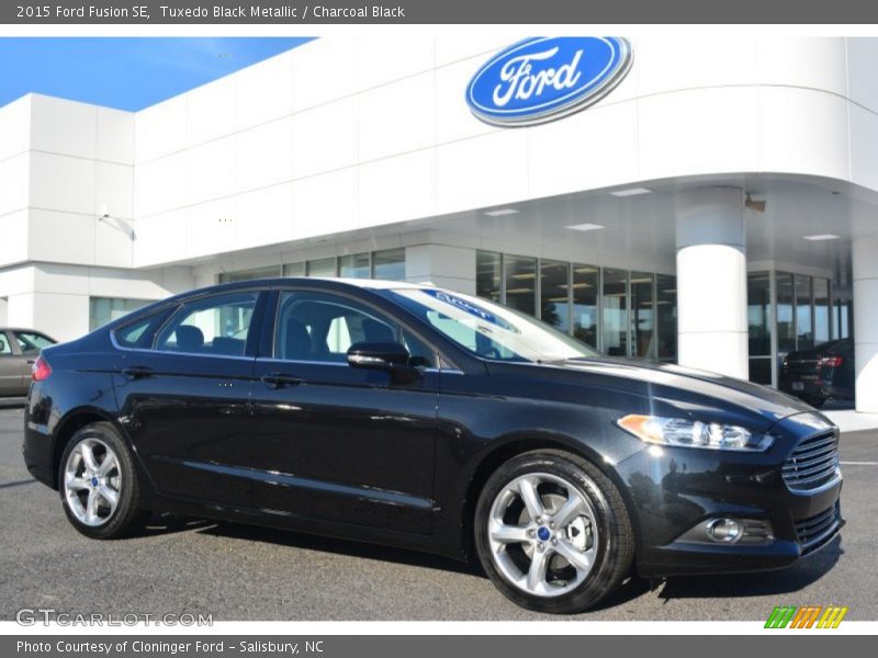  2015 Fusion SE Tuxedo Black Metallic
