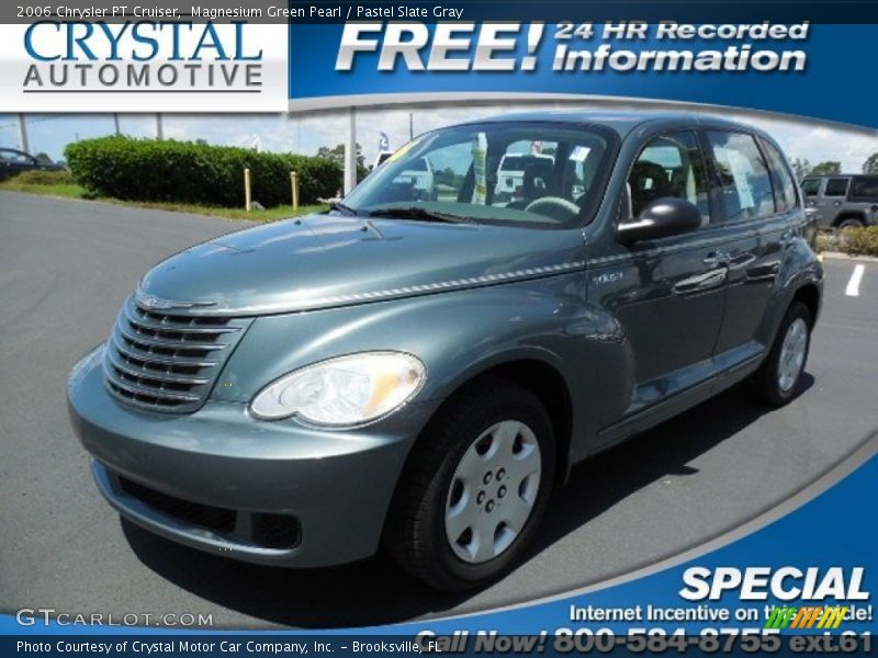 Magnesium Green Pearl / Pastel Slate Gray 2006 Chrysler PT Cruiser