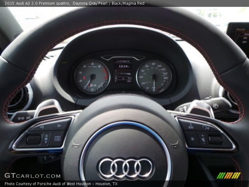 Controls of 2015 A3 2.0 Premium quattro