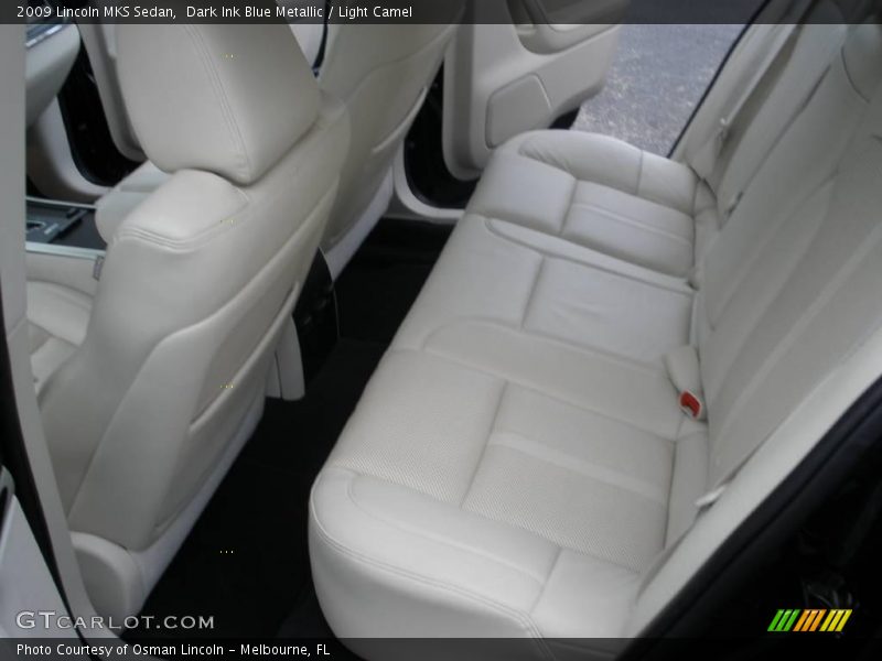 Dark Ink Blue Metallic / Light Camel 2009 Lincoln MKS Sedan