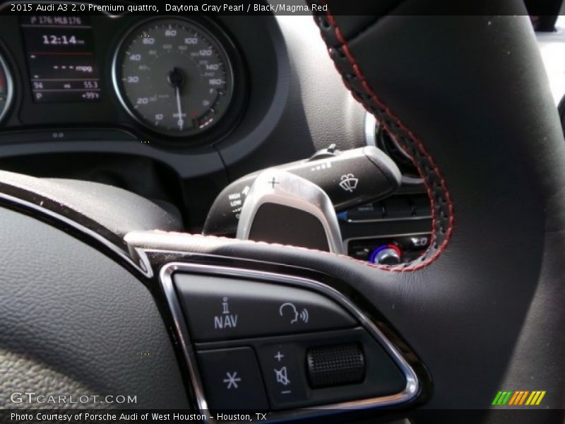 Controls of 2015 A3 2.0 Premium quattro