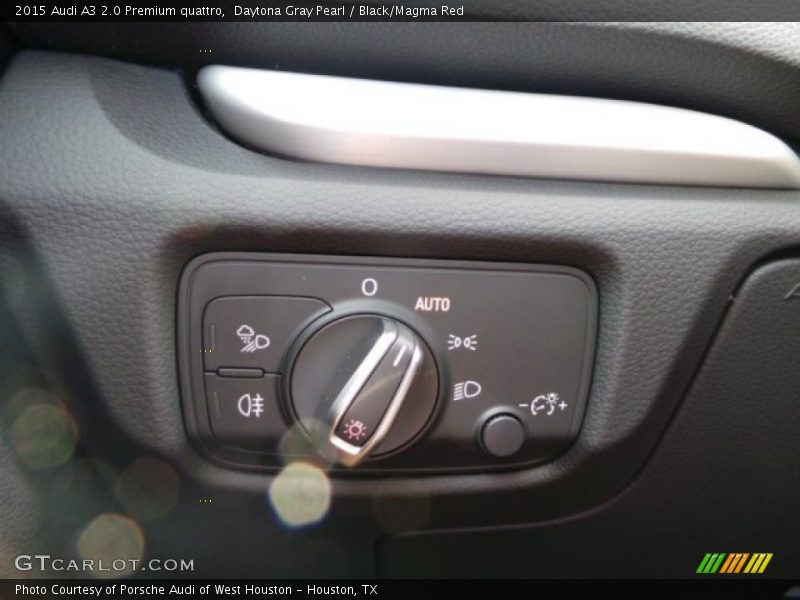 Controls of 2015 A3 2.0 Premium quattro