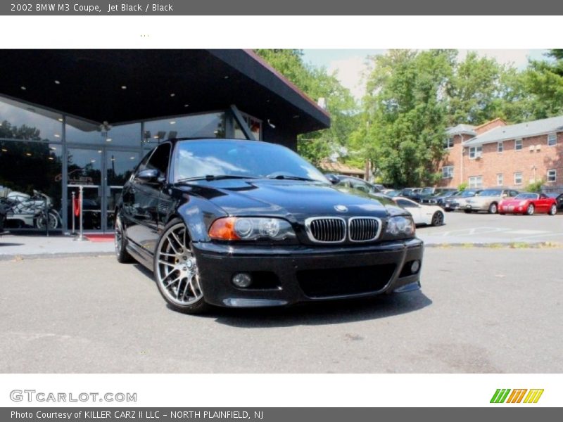 Jet Black / Black 2002 BMW M3 Coupe