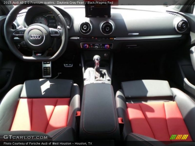 Front Seat of 2015 A3 2.0 Premium quattro