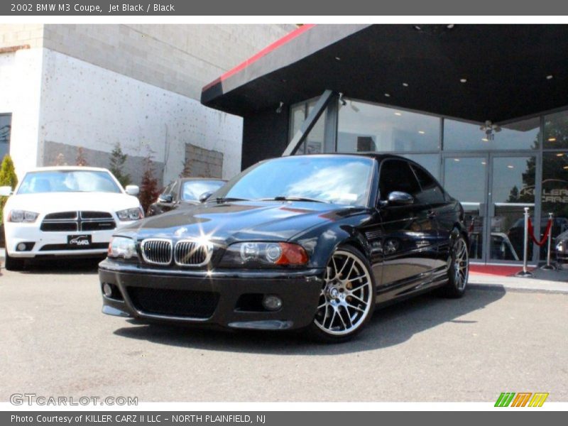 Jet Black / Black 2002 BMW M3 Coupe