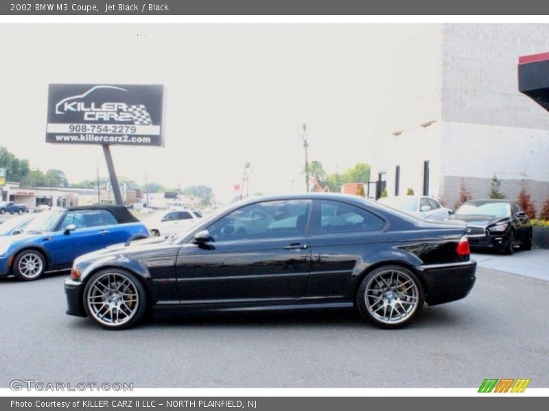 Jet Black / Black 2002 BMW M3 Coupe