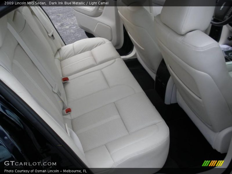 Dark Ink Blue Metallic / Light Camel 2009 Lincoln MKS Sedan