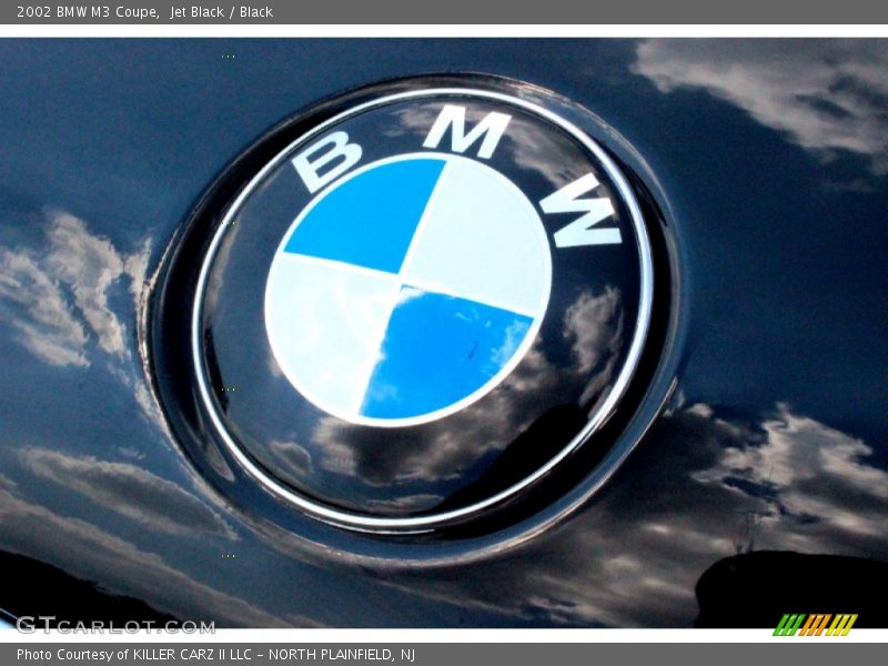 Jet Black / Black 2002 BMW M3 Coupe