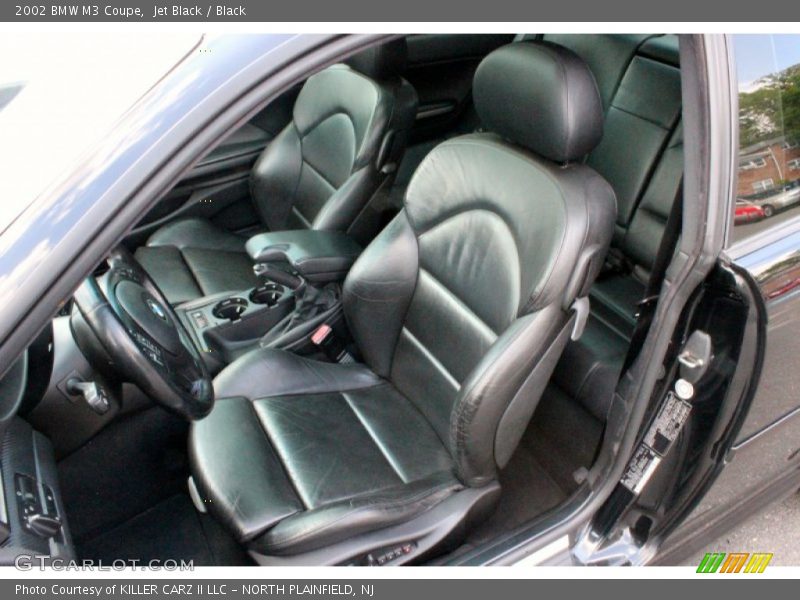 Jet Black / Black 2002 BMW M3 Coupe