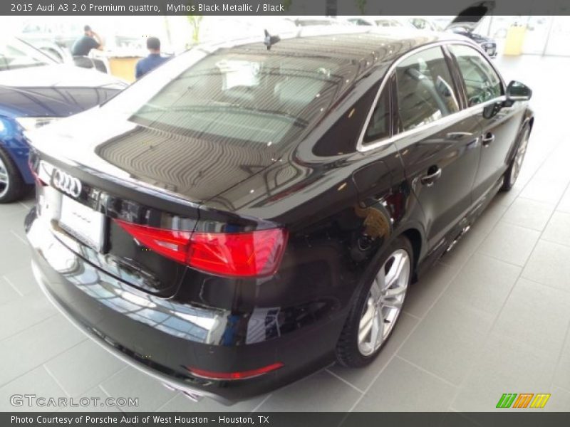 Mythos Black Metallic / Black 2015 Audi A3 2.0 Premium quattro