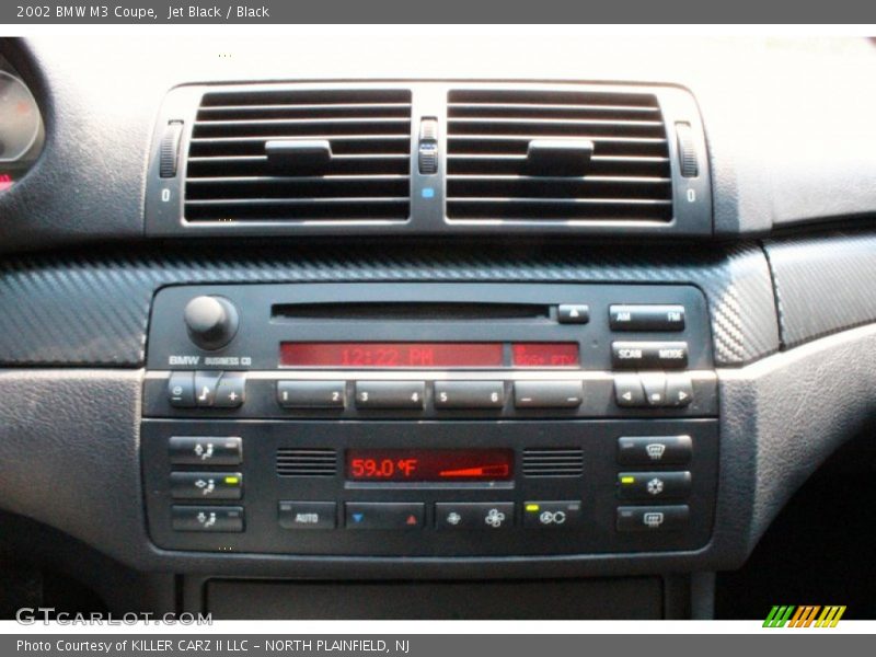 Jet Black / Black 2002 BMW M3 Coupe