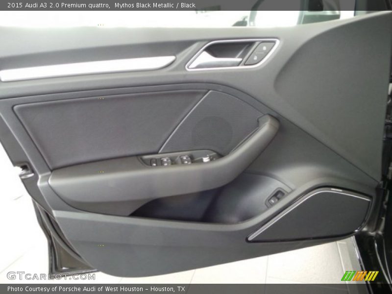 Mythos Black Metallic / Black 2015 Audi A3 2.0 Premium quattro