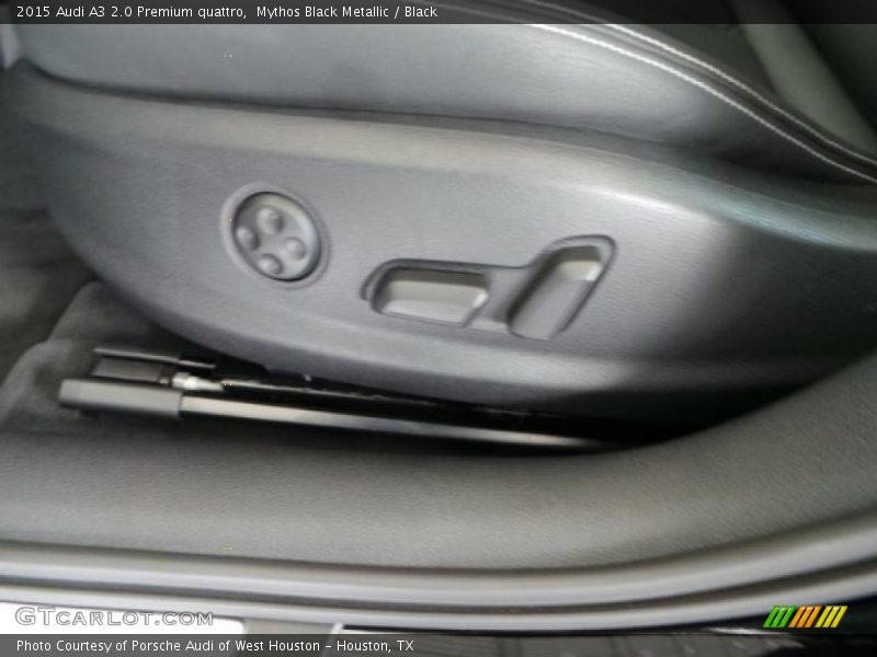 Mythos Black Metallic / Black 2015 Audi A3 2.0 Premium quattro