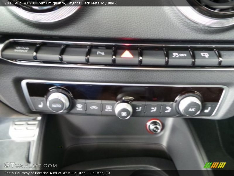 Mythos Black Metallic / Black 2015 Audi A3 2.0 Premium quattro