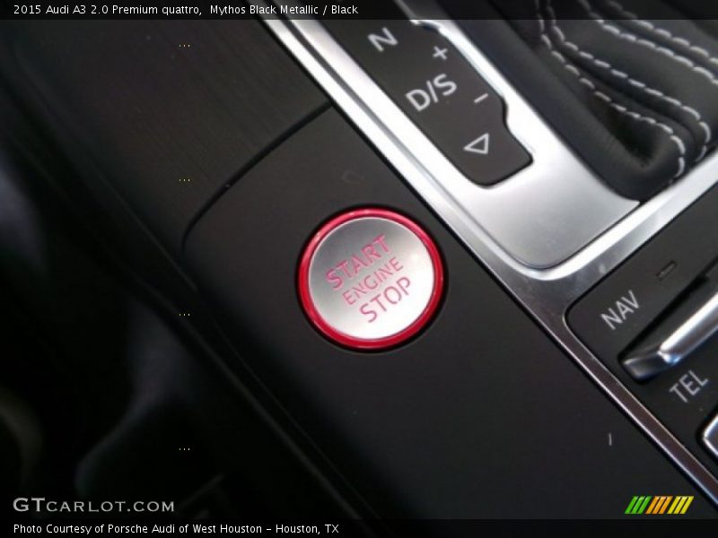 Mythos Black Metallic / Black 2015 Audi A3 2.0 Premium quattro