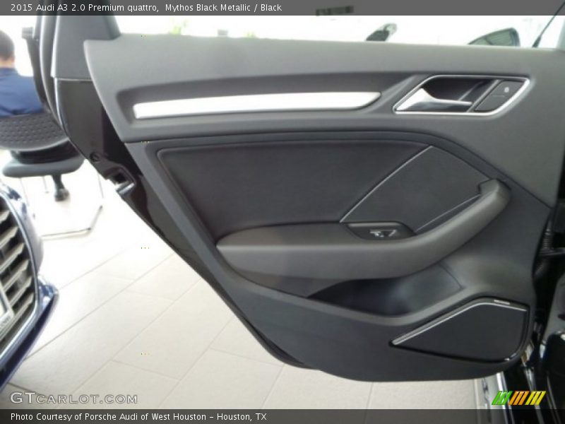 Mythos Black Metallic / Black 2015 Audi A3 2.0 Premium quattro
