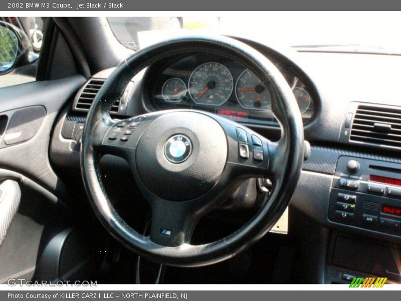 Jet Black / Black 2002 BMW M3 Coupe