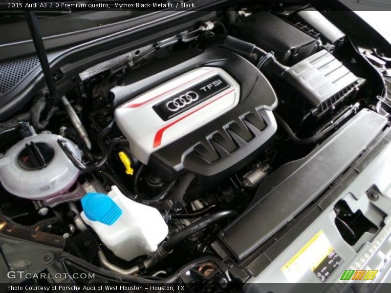 Mythos Black Metallic / Black 2015 Audi A3 2.0 Premium quattro