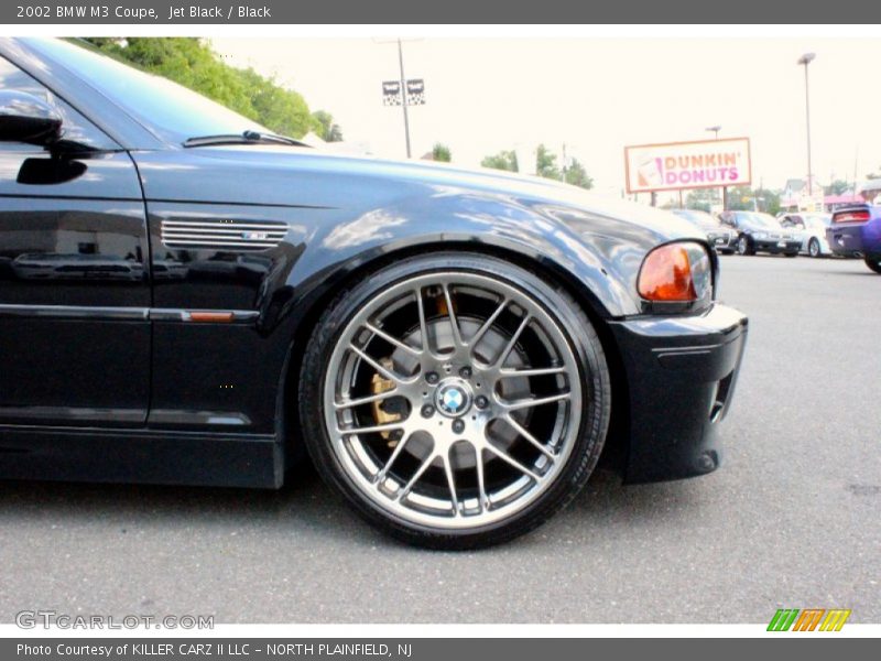 Jet Black / Black 2002 BMW M3 Coupe
